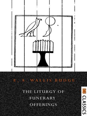 cover image of The Liturgy of Funerary Offerings